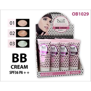 OB-1029 BB. cream Obuse บีบีครีมหน้าเนียน เพิ่มความกระจ่างใส