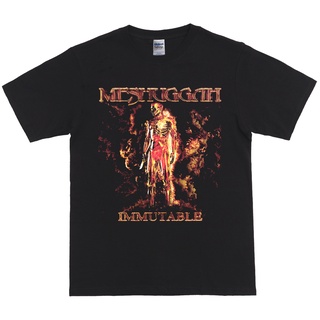 [S-5XL] เสื้อยืดวง tshirt meshuggah อัลบั้ม - วงดนตรีที่สมจริง โดย whitecush