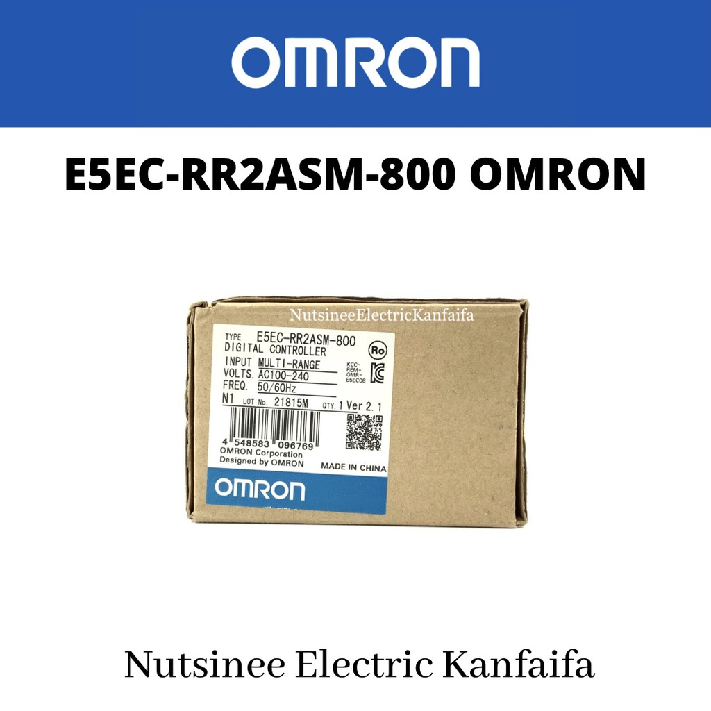 E5EC-RR2ASM-800 TEMPERATURE DIGITAL CONTROLLER OMRON ของแท้ ราคา 4,200 บาท