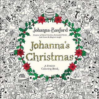 Johannas Christmas : A Festive Coloring Book (CLR CSM) [Paperback]