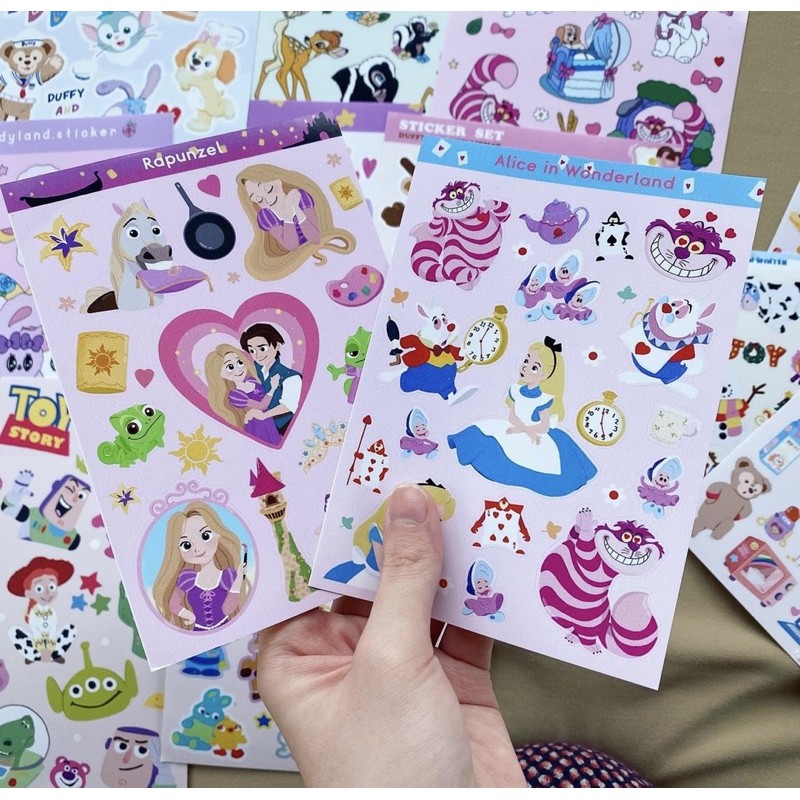 เจ้าหญิง RAPUNZEL (tangled) sticker A6