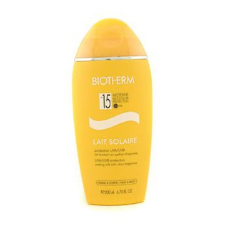 BIOTHERM  Lait Solaire SPF 15 UVA/UVB Protection Melting Milk  Size: 200ml/6.76oz