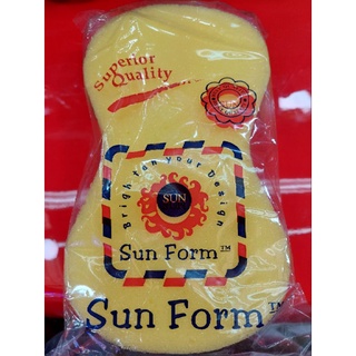 ฟองน้ำล้างรถ เลข8 ใช้ดีทนSun Form ราคาต่อ1ชิ้น