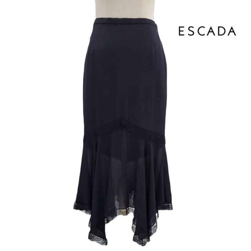 Escada Handkerchief Skirt