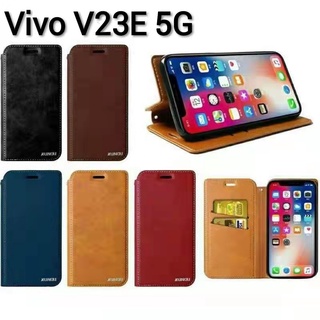 V25 5GเคสฝาพับVivo Y02/Y35/Y22/Y22S/Y16/V25Pro 5G/Y02S/Y30 5G/V23 5G/V23E 5Gเคสกระเป๋าเปิดปิดแบบแม่เหล็ก เก็บนามบัตรได้