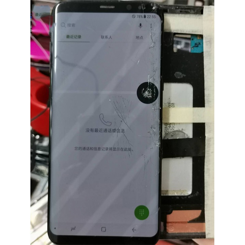 ❡✣✌หน้าจอ Lcd ระบบสัมผัสสําหรับ Samsung Galaxy S6 S8 Edge S9 S10 Plus Note 8 / 9 1