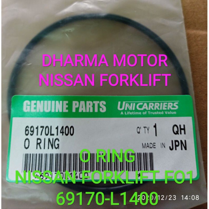 O RING NISSAN FORKLIFT FO1 TD27 69170-L1400