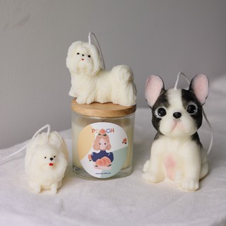 เทียนหอมน้องหมา (Dog Candle) มีเก็บเงินปลายทาง