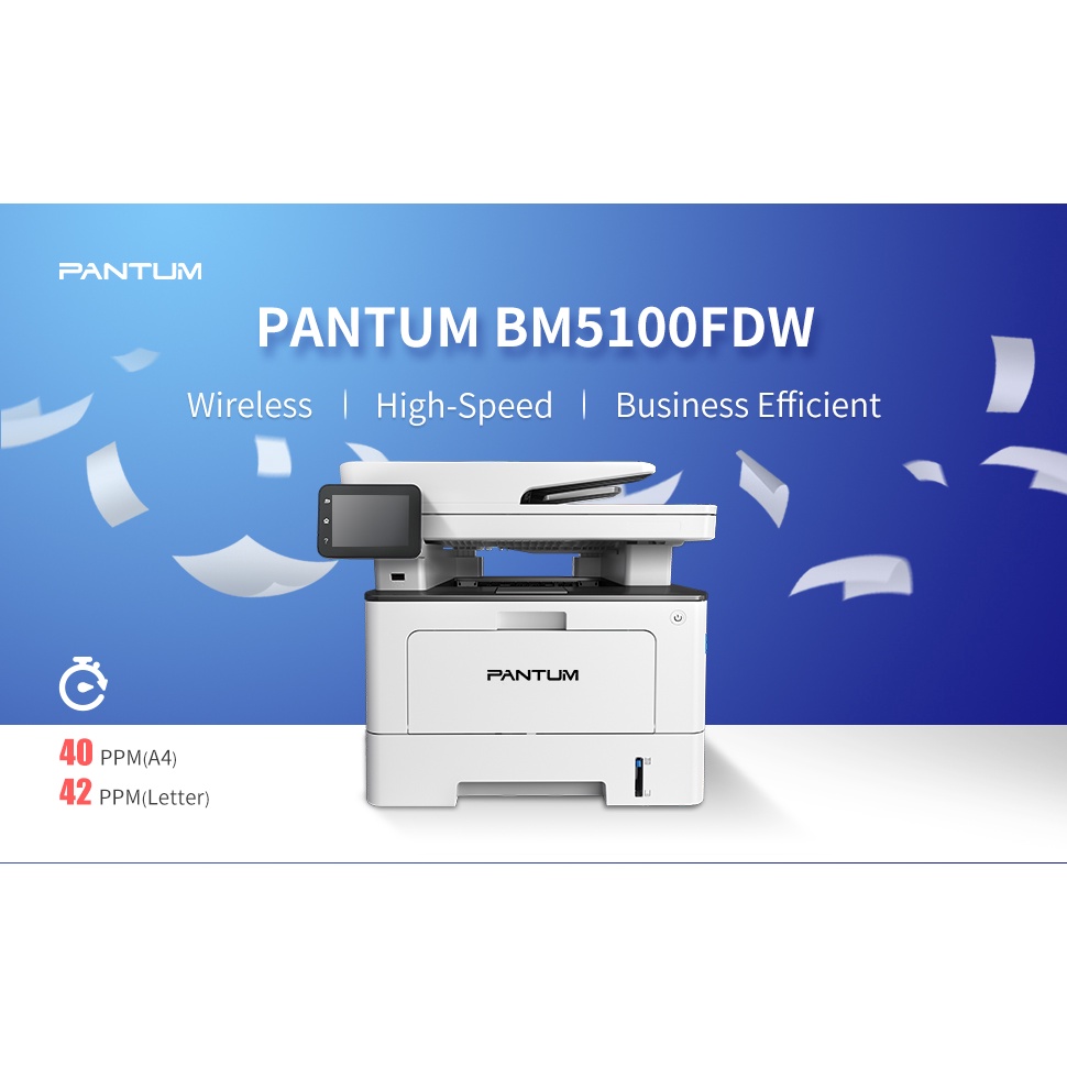 แพนทัม BM5100FDW เครื่องพิมพ์เลเซอร์ขาวดำอเนกประสงค์