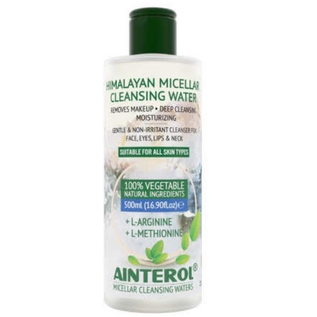 คลีนซิ่ง AINTEROL Himalayan Micellar Cleansing Water 500 ml. พร้อมส่งจ้า