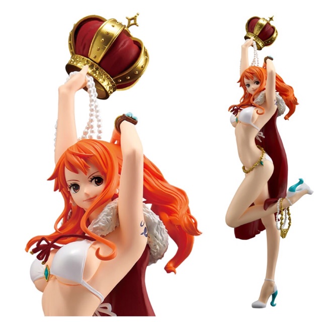 [ Figure ] One Piece Stampede Flag Diamond Ship Nami