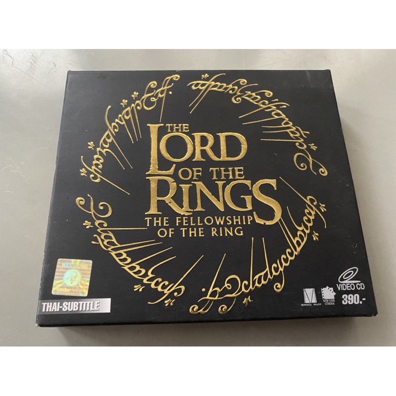 VCD THE LORD OF THE RINGS ; THE FELLOWSHIP OF THE RING
