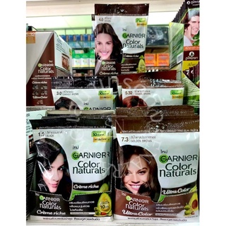 ครีมเปลี่ยนสีผม การ์นิเย่ คัลเลอร์ แนทเชอรัลส์ Garnier Color Naturals