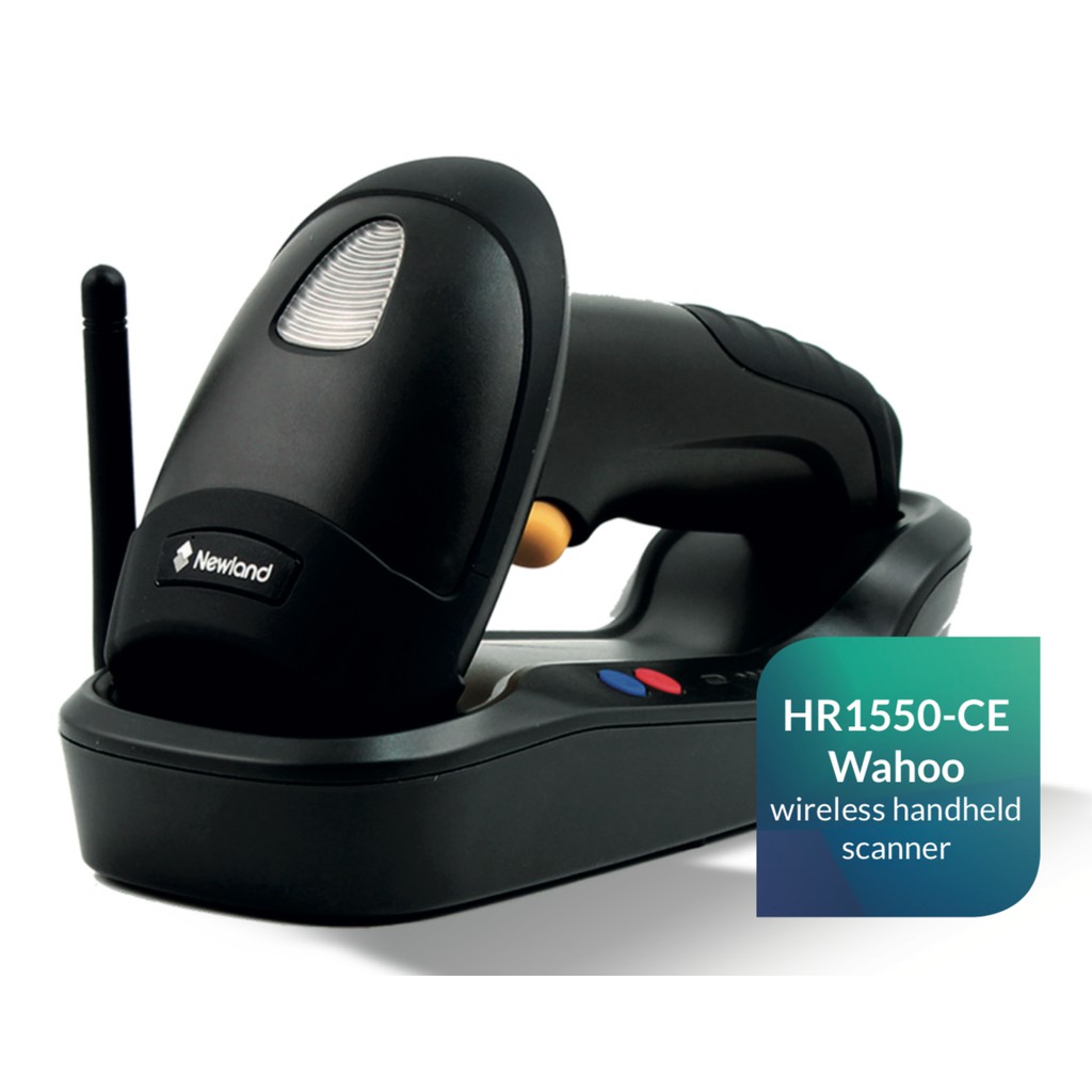 เครื่องอ่านบาร์โค้ด Newland HR1550-CE Wahoo 1D Wireless Handheld Scanner