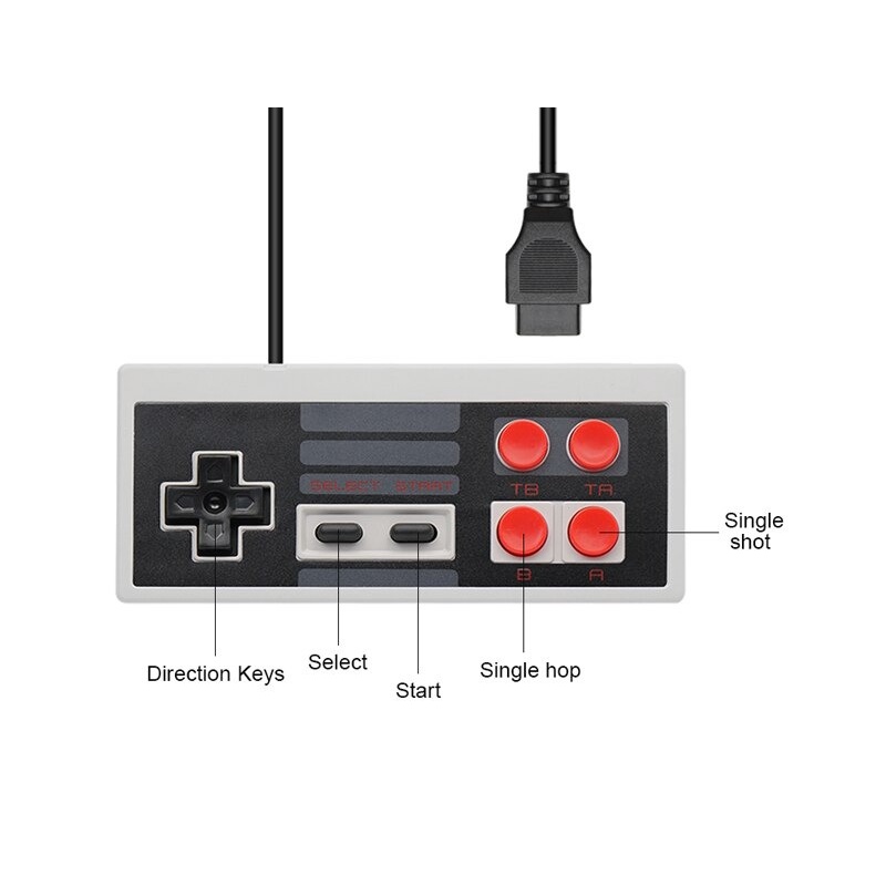 อะไหล่เสริม จอย Famicom (เครื่องเล่นเกมส์ยุค 90’s)(Gameboy)(Famicom)(Retrogame)