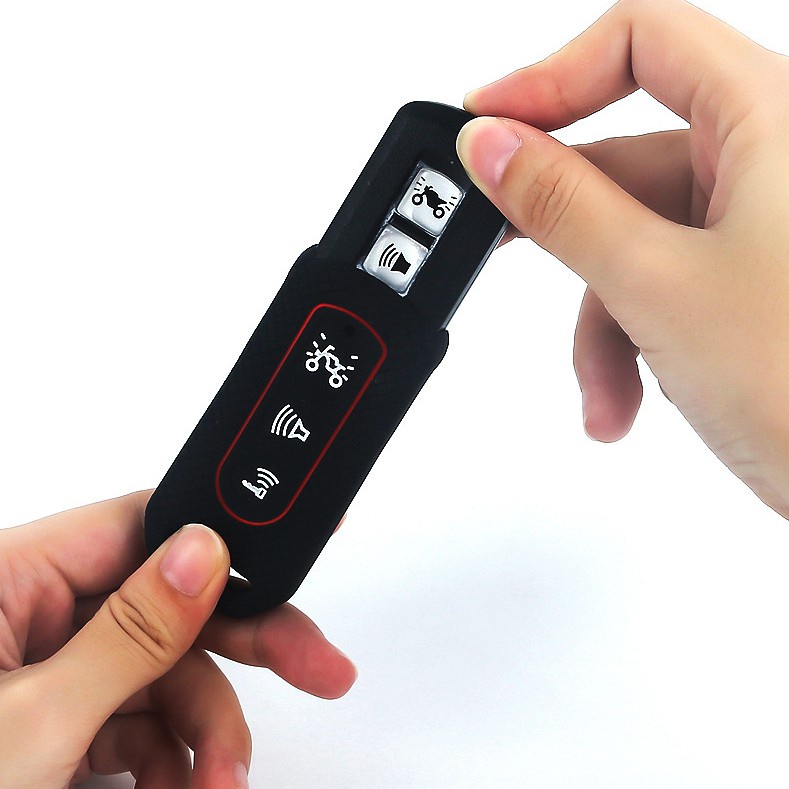 Cwmoto ใหม่ เคสกุญแจรีโมตซิลิโคน สําหรับรถจักรยานยนต์ HONDA VARIO 150 ADV150 XADV ADV750 - รูปที่ 2