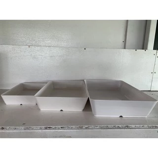 SB Melamine ถาดเมลามีน ถาดเมลามีนสี่เหลี่ยม ถาดสี่เหลี่ยมลึก รุ่น NO989-9,12,14 นิ้ว