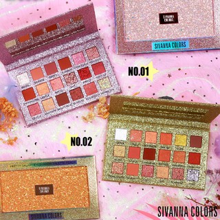 Sivanna Colors Pretty Galaxy Eyeshadow Palette HF6037 ซีเวนน่า คัลเลอร์ส พริตตี้ กาแลคซี อายแชโดว์ พาเลทท์ Exp11.08.2024