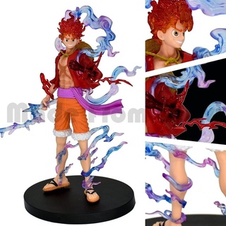 โมเดลฟิกเกอร์ pvc รูปการ์ตูนอนิเมะวันพีช วันพีช 22 ซม. Nika luffy Gear 5 สําหรับตกแต่ง