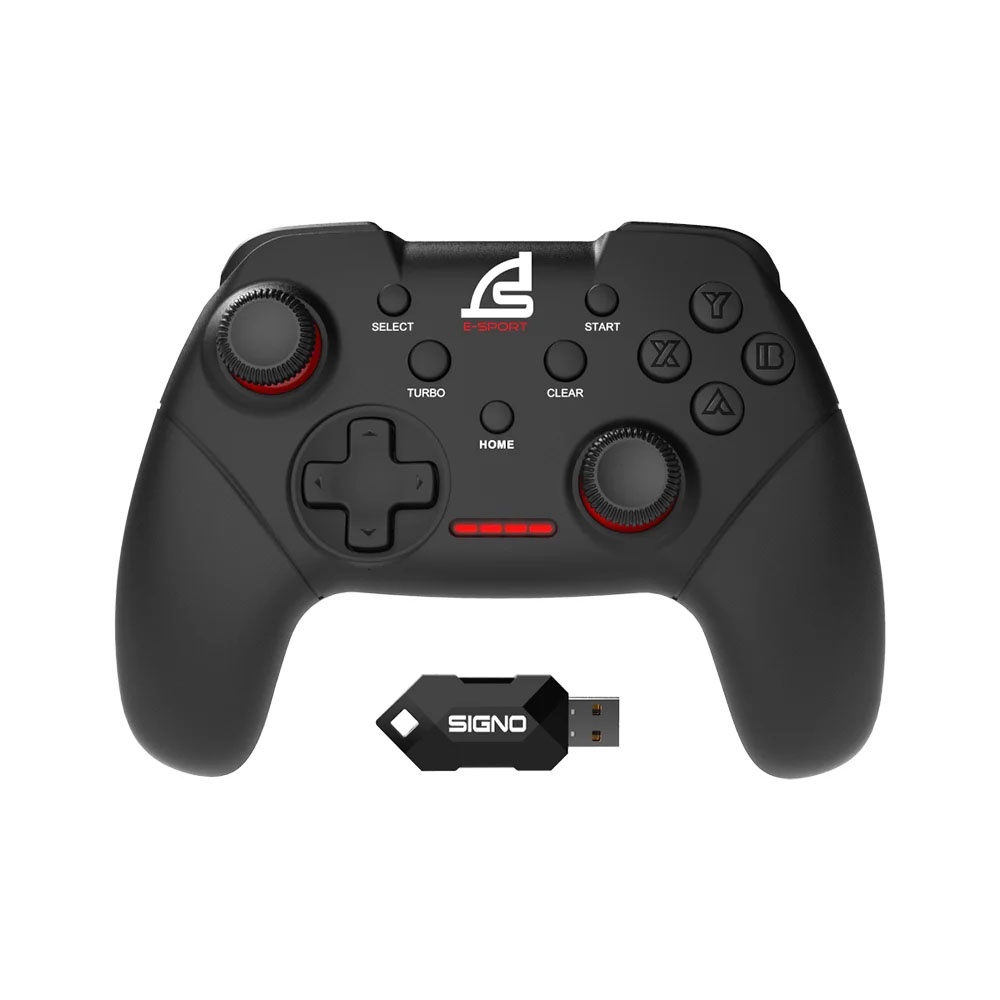 Signo E-Sport WC-691 MODELOS Wireless Gaming Controller จอยเกมมิ่งไร้สาย