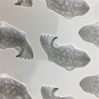 Silicone Mold Koi พิมพ์ซิลิโคน ทำขนม โมล์สบู่ ลายปลาคราฟ