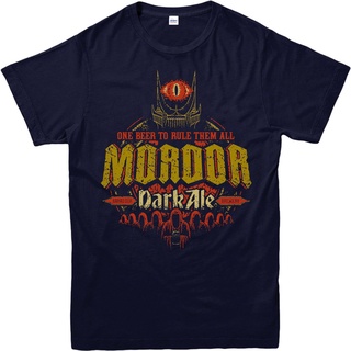 เสื้อท็อป ผ้าฝ้าย พิมพ์ลาย Lord Of The Rings Mordor Dark Ale สไตล์ฮิปสเตอร์