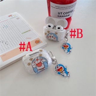 เคสแข็ง สำหรับ Airpods Pro2 Airpods Pro Airpods 3 Gen3 Airpods2 Cute Cartoon Doraemon โดราเอมอน Hard Case