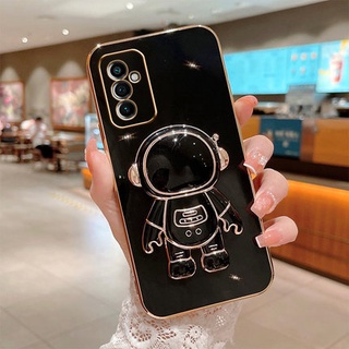 เคสโทรศัพท์มือถือ กันกระแทก ลายนักบินอวกาศ พร้อมขาตั้ง สําหรับ Samsung Galaxy M23 M53 M33 M14 M51 M52 M31 M12 M22