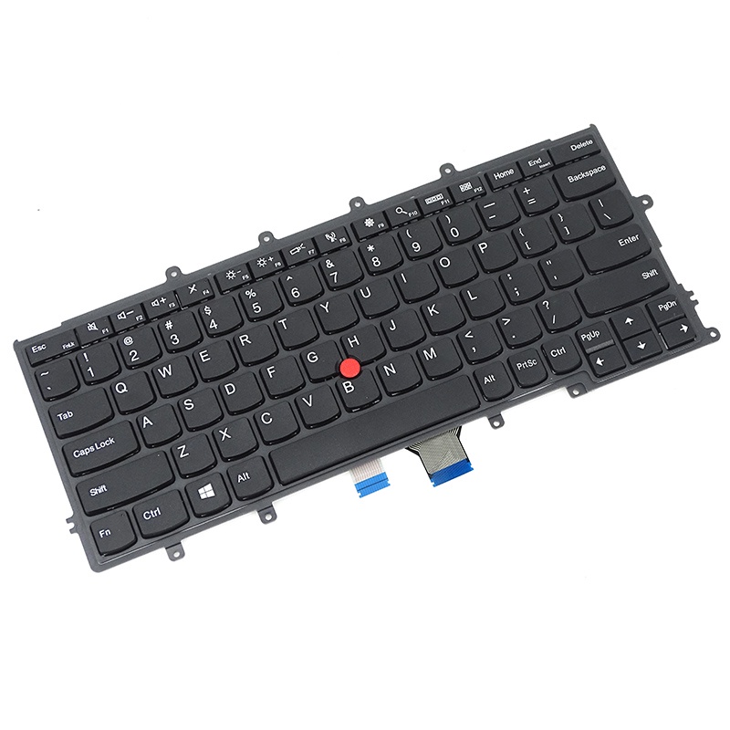 คีย์บอร์ดโน้ตบุ๊ก US สําหรับ Lenovo ThinkPad X240 X240S X250 X250S X260 X270 04Y0900 04Y0938 04X017 04X0213 04X0177 #8