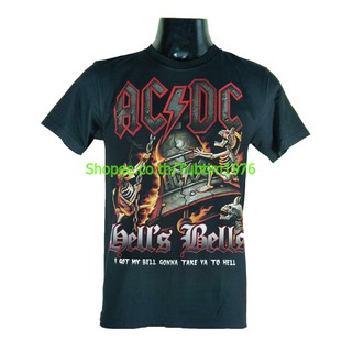 เสื้อวง Ac/Dc เสื้อวงดังๆ วินเทจ เสื้อวินเทจ acdc เอซี/ดีซี ADC1180สามารถปรับแต่งได้