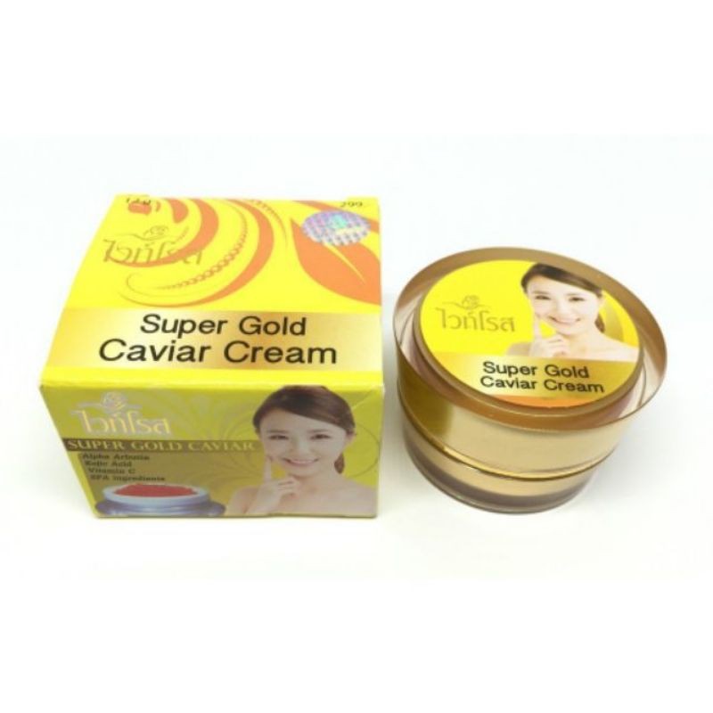 ครีมไวท์โรส คาเวียร์ "Super gold caviar cream"