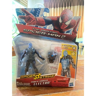 MARVEL : THE AMAZING SPIDER-MAN 2 : SPIDER STRIKE : POWER CHARGED ELECTRO FIGURE