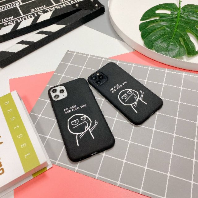 Tpu I'm fine เคสไอโฟน​