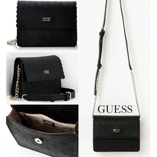 NEW GUESS RAYNA LOGO EMBOSSED MINI CROSSBODY FLAP