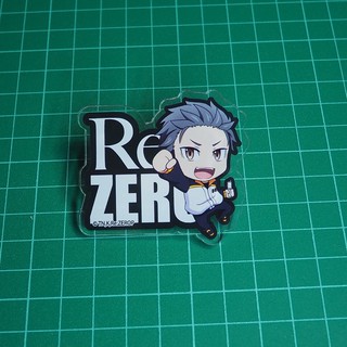 Re:Zero kara Hajimeru Isekai Seikatsu - Natsuki Subaru -Clear Badge - Clip