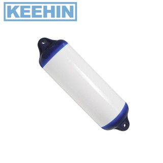 Ocean เฟนเดอร์ ทุ่นกันกระแทกข้างเรือ H9 28x109 ซม. ขาว/น้ำเงิน Ocean Heavy Duty Boat Fender H9 28x109cm White/Blue