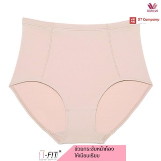 กางเกงใน Wacoal กระชับหน้าท้อง สีเบจ (BE) 1 ตัว แบบเต็มตัว (Short) รุ่น WU4836 เก็บท้อง เก็บพุง Support Panty