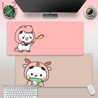 💖 แผ่นรองเมาส์ ลายน่ารัก แผ่นใหญ่ กันลื่น ทนทาน ซักได้ Mouse Pad 2022