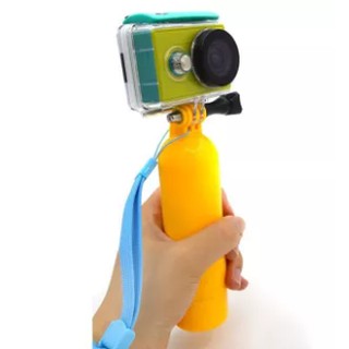 ราคาทุ่นลอยน้ำ สำหรับกล้อง SJCAM / Xiaomi Yi (สีเหลือง)