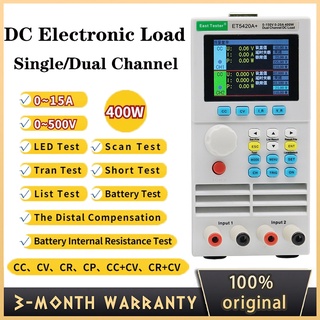 400W Professional ไฟฟ้าโหลดโปรแกรม Digital DC Load เครื่องทดสอบแบตเตอรี่อิเล็กทรอนิกส์ Load Meter ET5410A ET5411A ET5420A