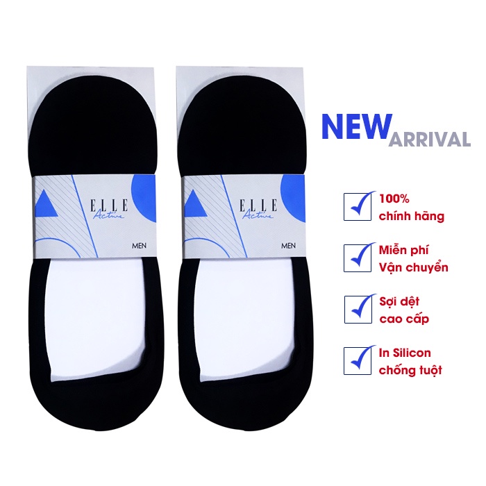 ELLE HOMME ELM Brand รองเท้าโลฟเฟอร์ผู้ชาย LN19 BK