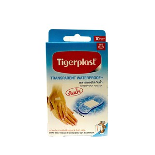 Tigerplast TRANSPARENT WATERPROOF+ ไทเกอร์พลาส พลาสเตอร์ใสกันน้ำ