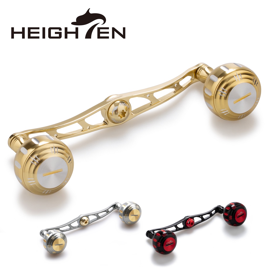 HEIGHTEN Baitcasting Reel Handle 130 มม. 35 มม.ลูกบิดสําหรับ Shimano Ocea Conquest Daiwa Abu Garcia เหยื่อ Reel อุปกรณ์เสริม