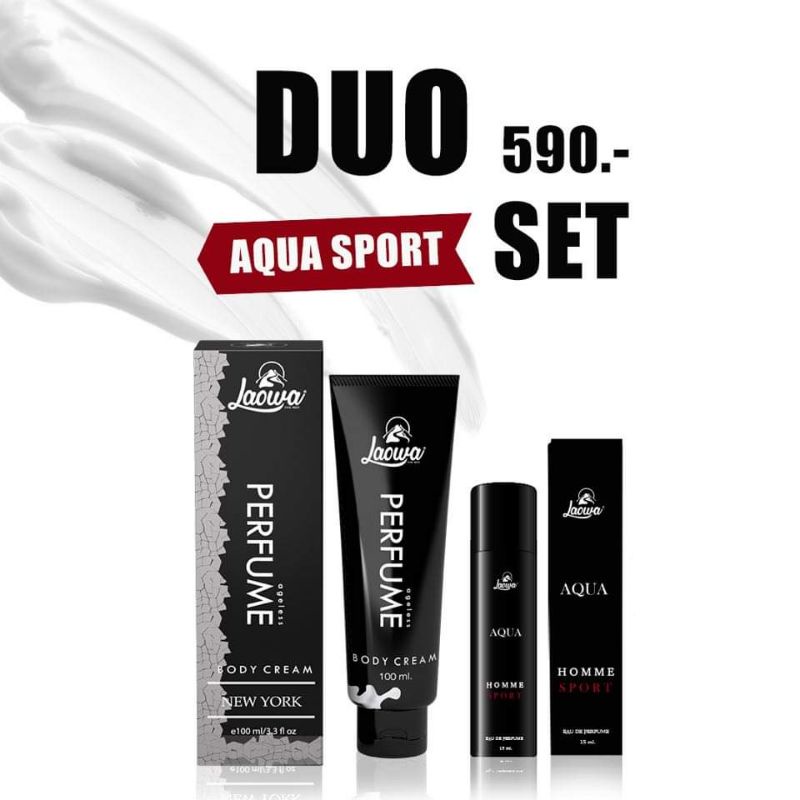 "ลาโอว่า"โลชั่น&น้ำหอมสำหรับผู้ชาย LA0WA Perfume(ขายแยกนะคะ)