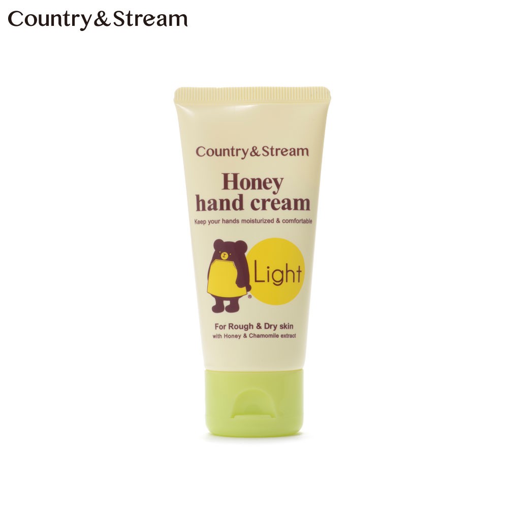 Country & Stream Honey Hand Cream Light ครีมทามือสูตรเนื้อบางเบา