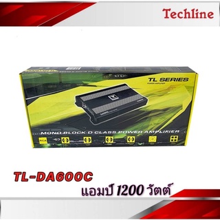 Techline รุ่น TL-DA600C เพาเวอร์แอมป์ 1200 วัตต์ Mono Block D class power amplifier