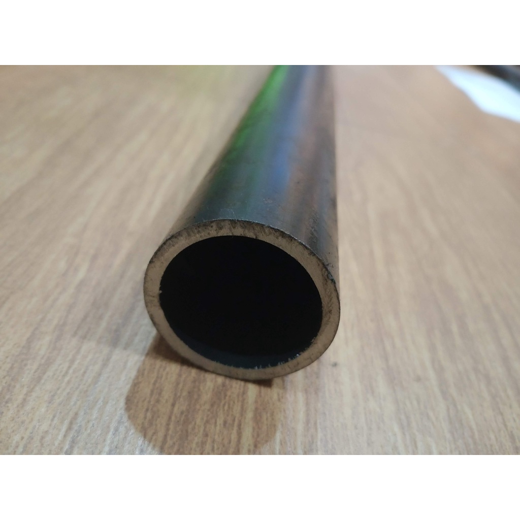 ท่อเหล็ก โตนอก 51มิล. รูใน 44มิล. หนา 3มิล. OD 51mm. ID 44mm. เหล็กแป๊ป สเตย์ ไม่มีตะเข็บเหล็กแข็ง ยาว100 เซนติเมตร