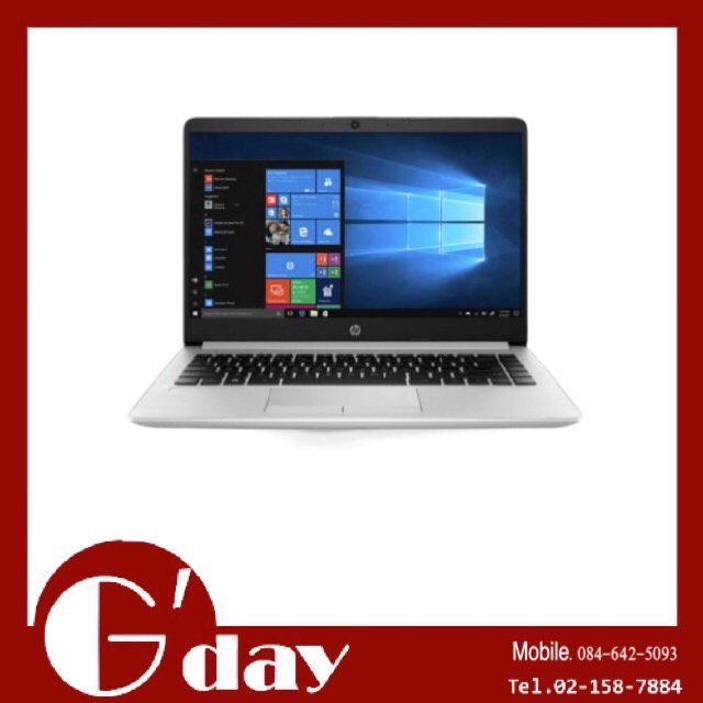 (สินค้าพร้อมส่ง)-GDSP026-(3P293PA#AKL) Notebook “HP” 348 G7-293T i5-10210U/8GB/256GB SSD/14.0″/Win10Pro