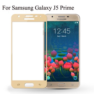 เคสกระจกนิรภัยแบบเต็มจอสําหรับ Samsung Galaxy J 5 Prime 2 . 5 D 9hฟิล์ม