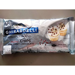 Ghirardelli Mini Chips Semi-Sweet ChoColate ช็อคโกแลต ชนิดเม็ดเล็ก 283g